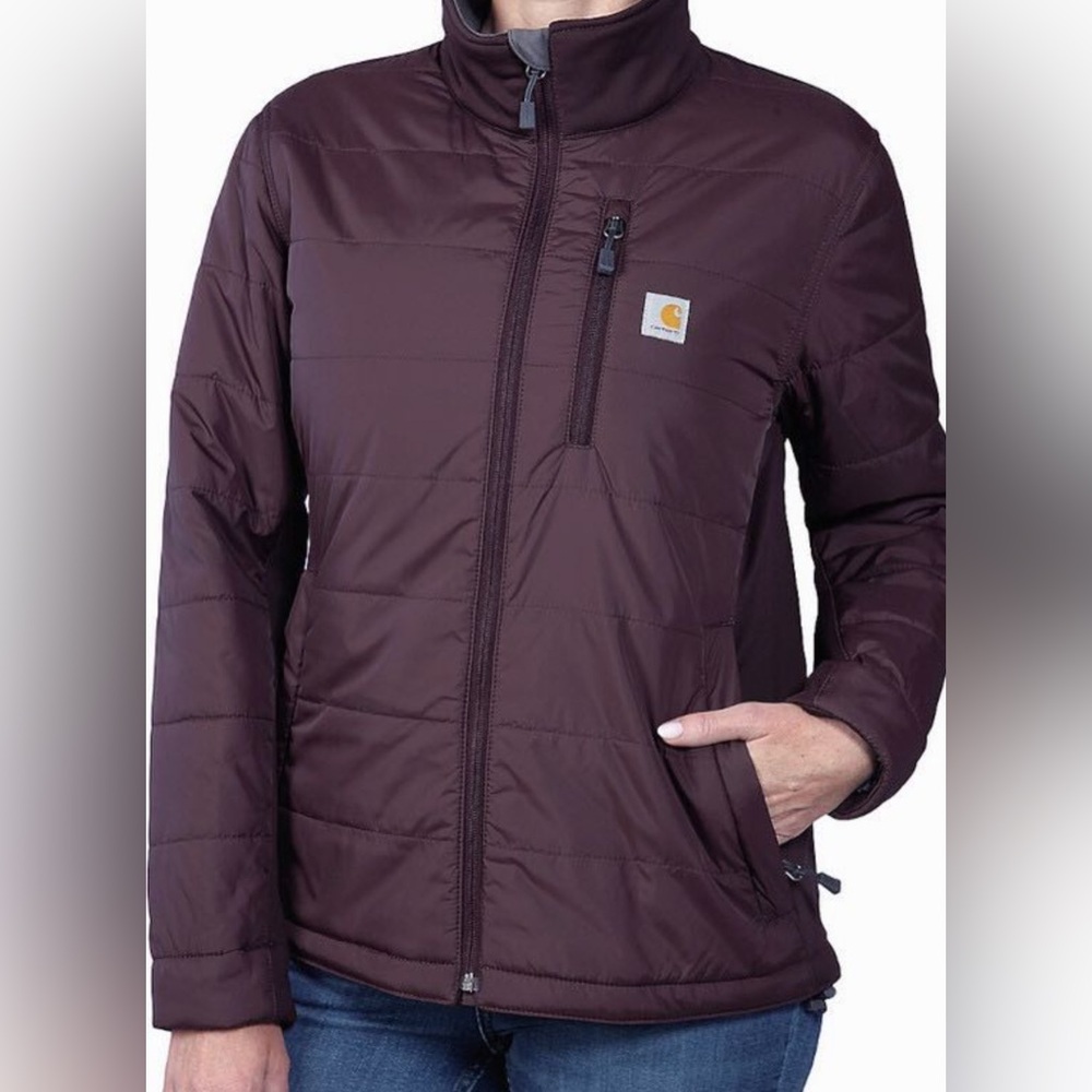 Carhartt Rain Defender lightweight, insulated (2 warmer) rugged flex jacket/coat